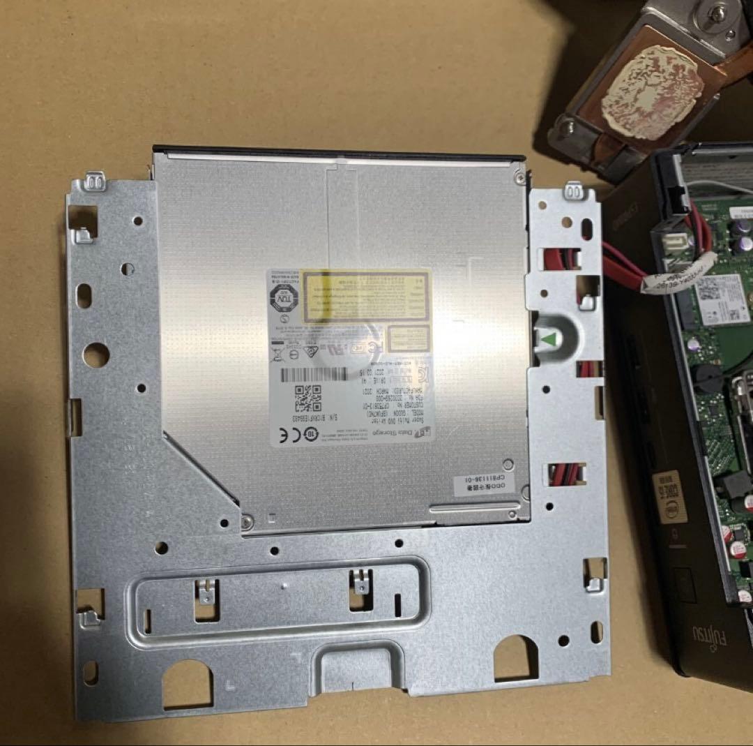 大量10台/富士通Q7010/E CPU.メモリ.SSD無し/BIOS確認OK