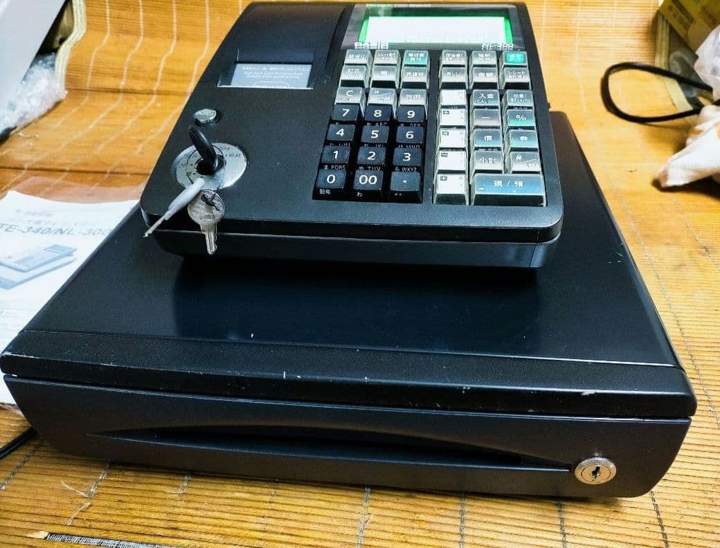 カシオレジスター　TE-340/NL300　フル設定無料　340260