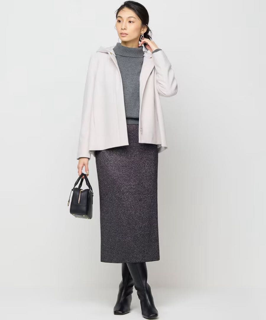 組曲 2024年モデル 現行 【2WAY】ウールモッサ ショートコート