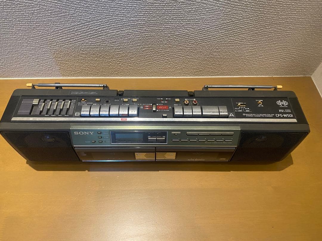 SONY CFS-W501 ラジオ・カセットプレーヤー