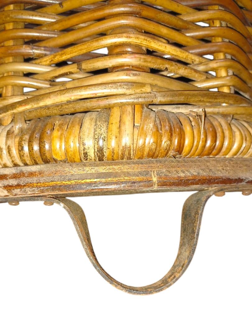 藤 ラタン ショッピングカート