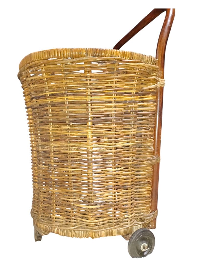 藤 ラタン ショッピングカート