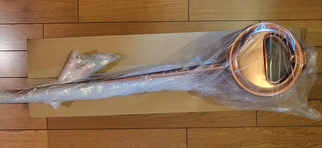 根岸産業　じょうろ　ジョーロ　銅製 竿長如雨露2号　新品