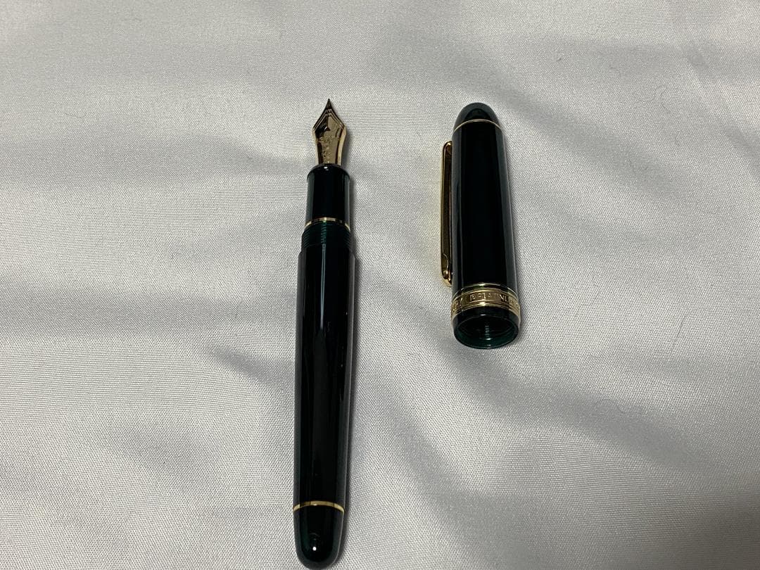 PLATINUM 3776 CENTURY 万年筆 ローレルグリーン 極細 EF