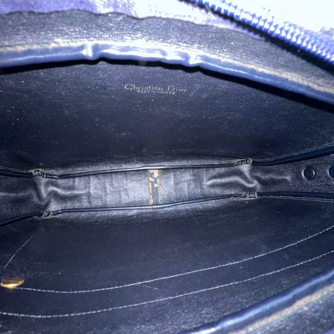 【美品】Dior ワンショルダー ショルダー バッグ トロッター キャンバス