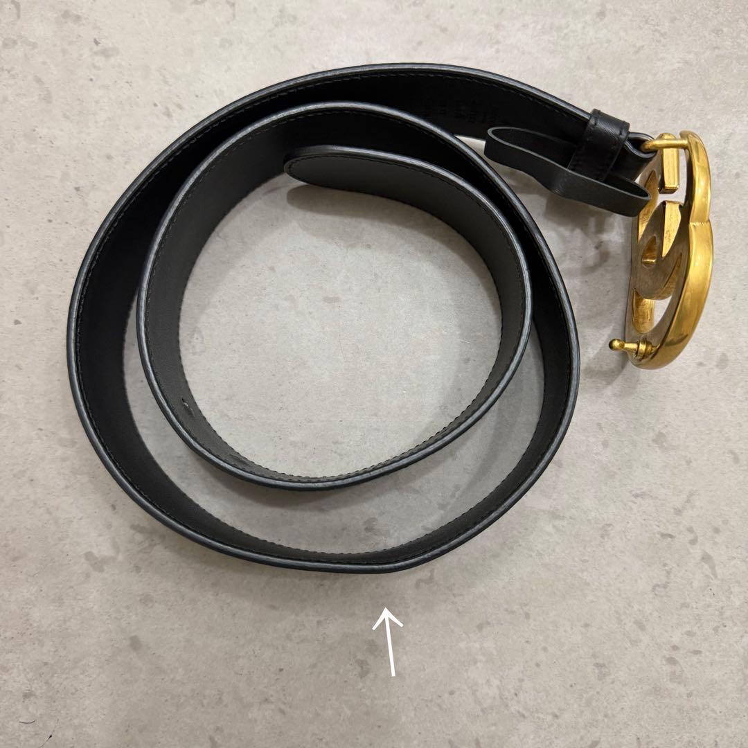 美品✨GUCCI ダブルG ベルト 80-32