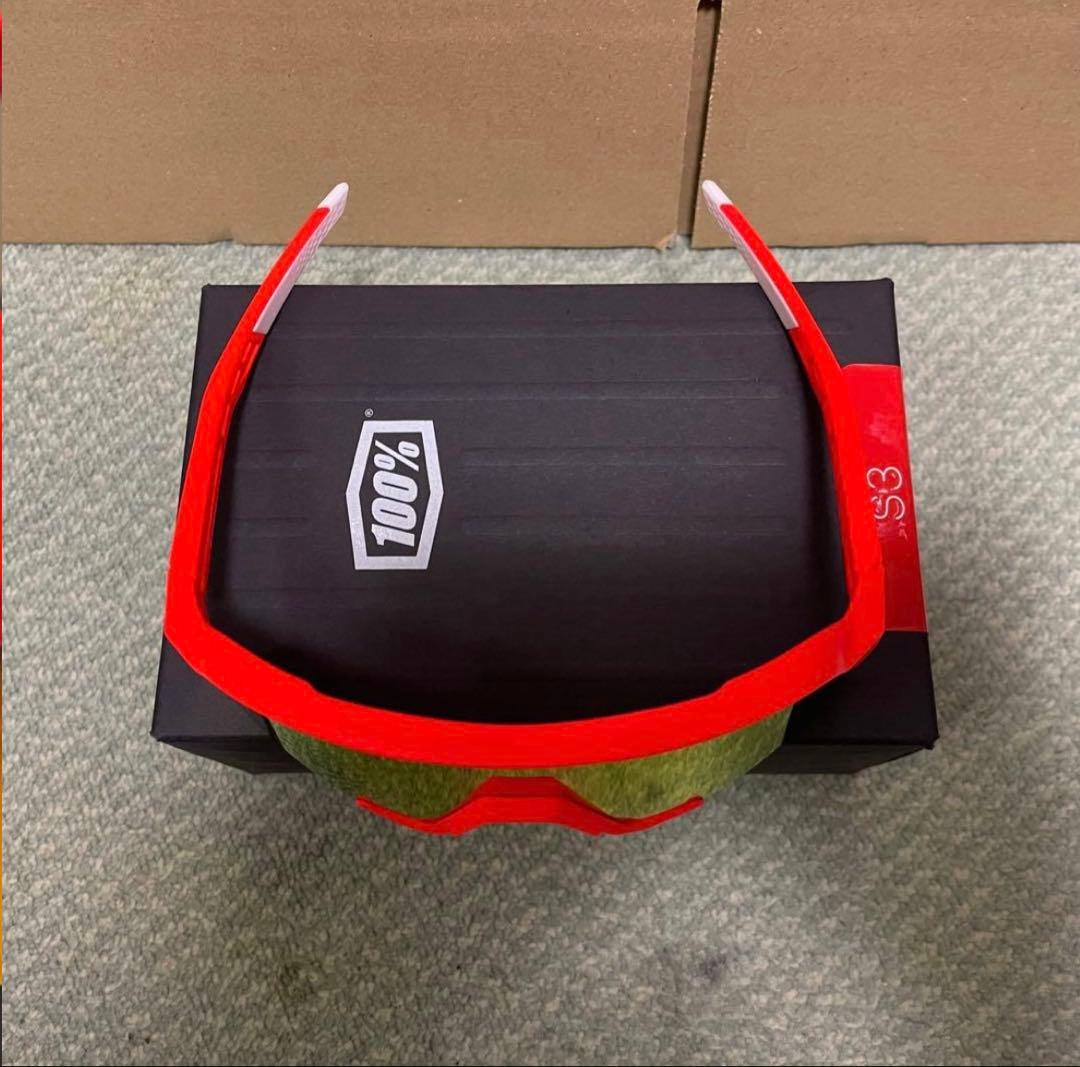 ワンハンドレッド サングラス S3 Soft Tact Neon Orange