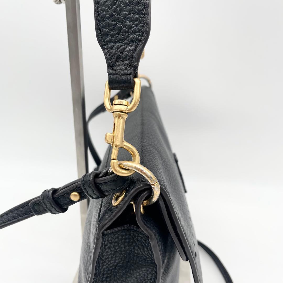 Tory Burch 2wayショルダーバッグ　ハンドバッグ　レザー　フラップ