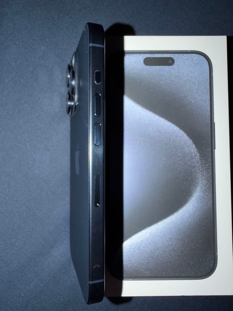 iPhone15pro 256GB ブルーチタニウム