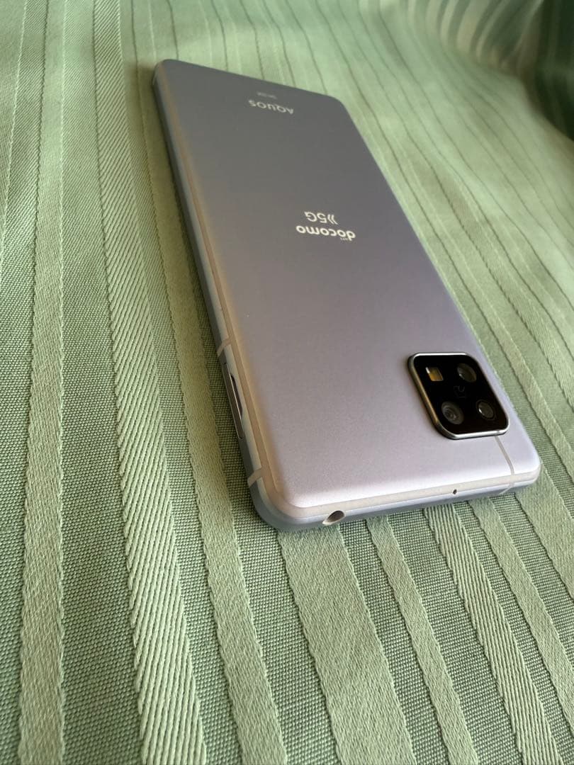 AQUOS sense5G SH-53A ドコモ ライラック 美品