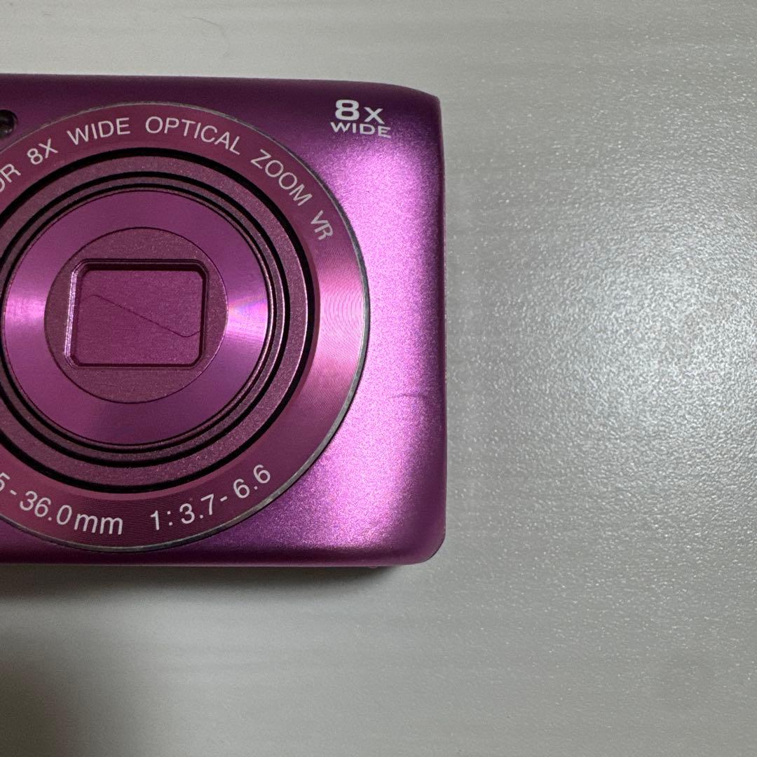 J3592-1 Nikon COOLPIX S3700 ピンク　デジタルカメラ