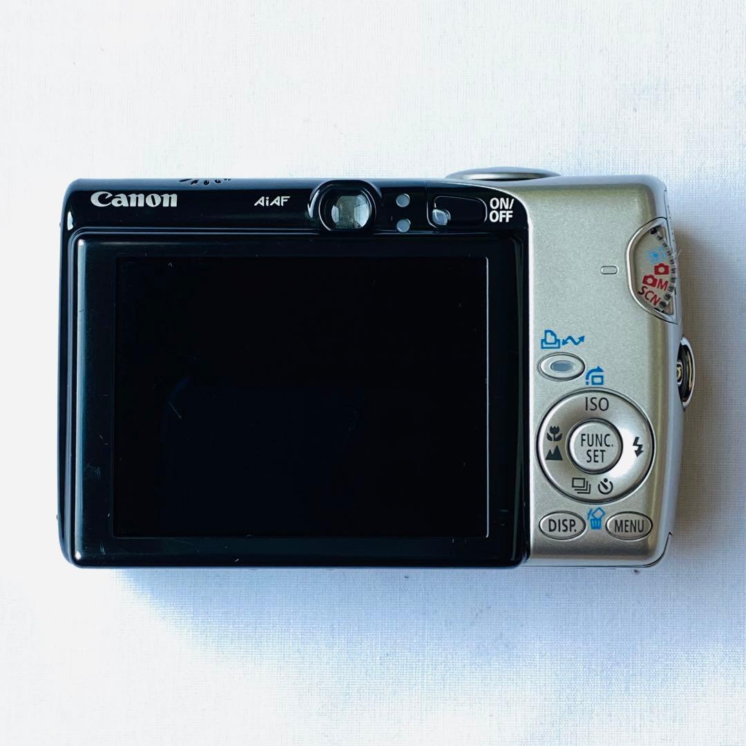 Canon キャノン IXY 800IS PC1176 シルバー デジカメ 中古