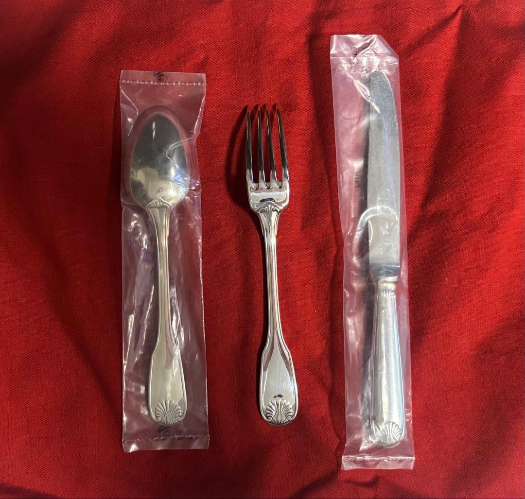 Christofle ヴァンドーム　デザートスプーン フォーク ナイフ
