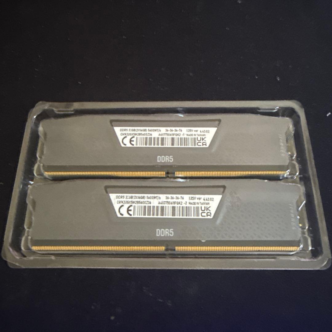 Vengeance DDR5 32GB 16×2 5600MHz