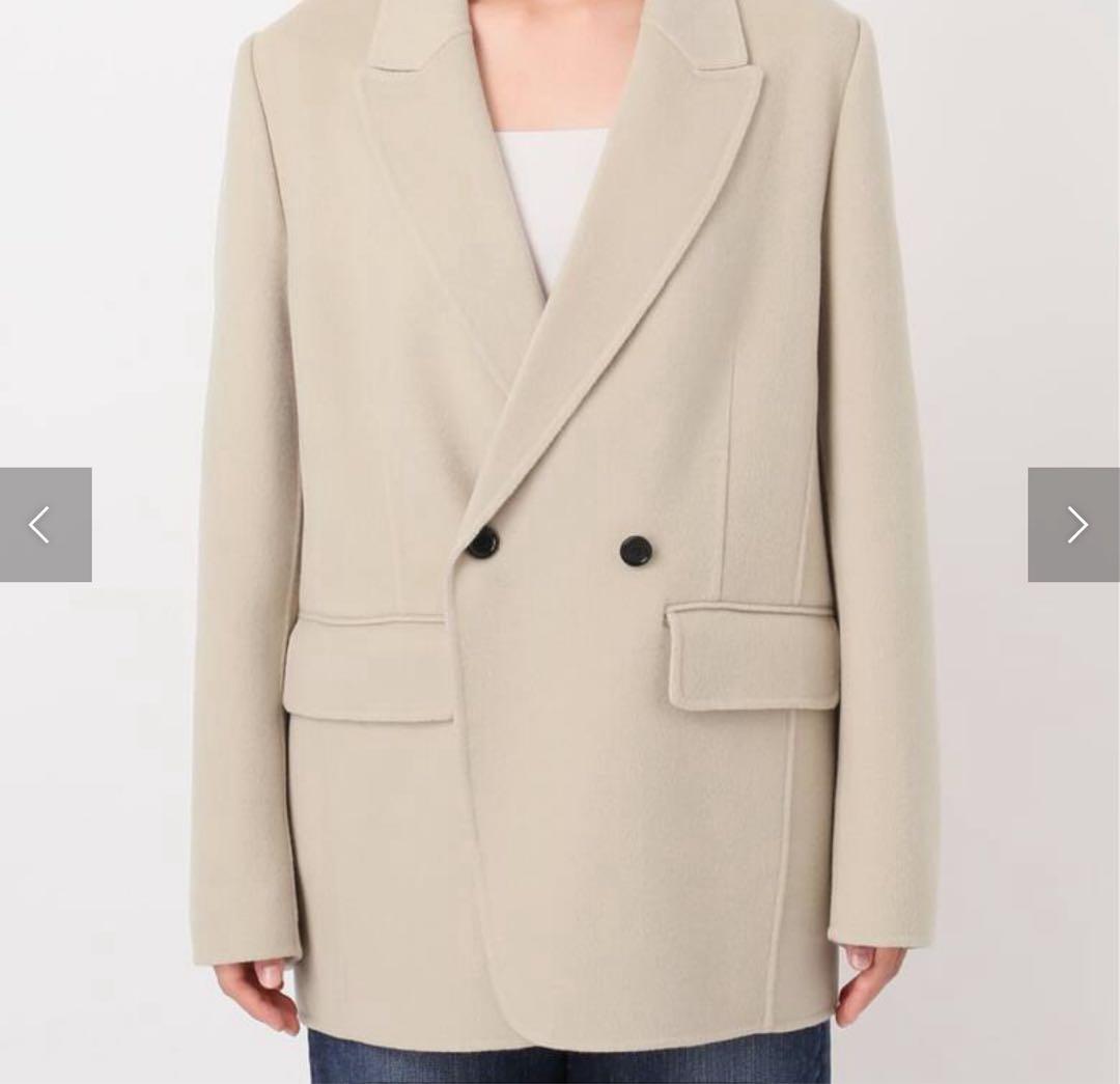 【新品】Spick and Spanビーバーピークドラベルジャケット　36サイズ