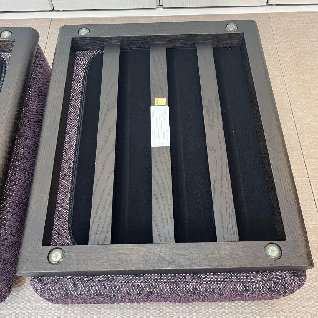 家具ナガノインテリア 1人2人掛けソファ座椅子 2way イスNAGANO 美品