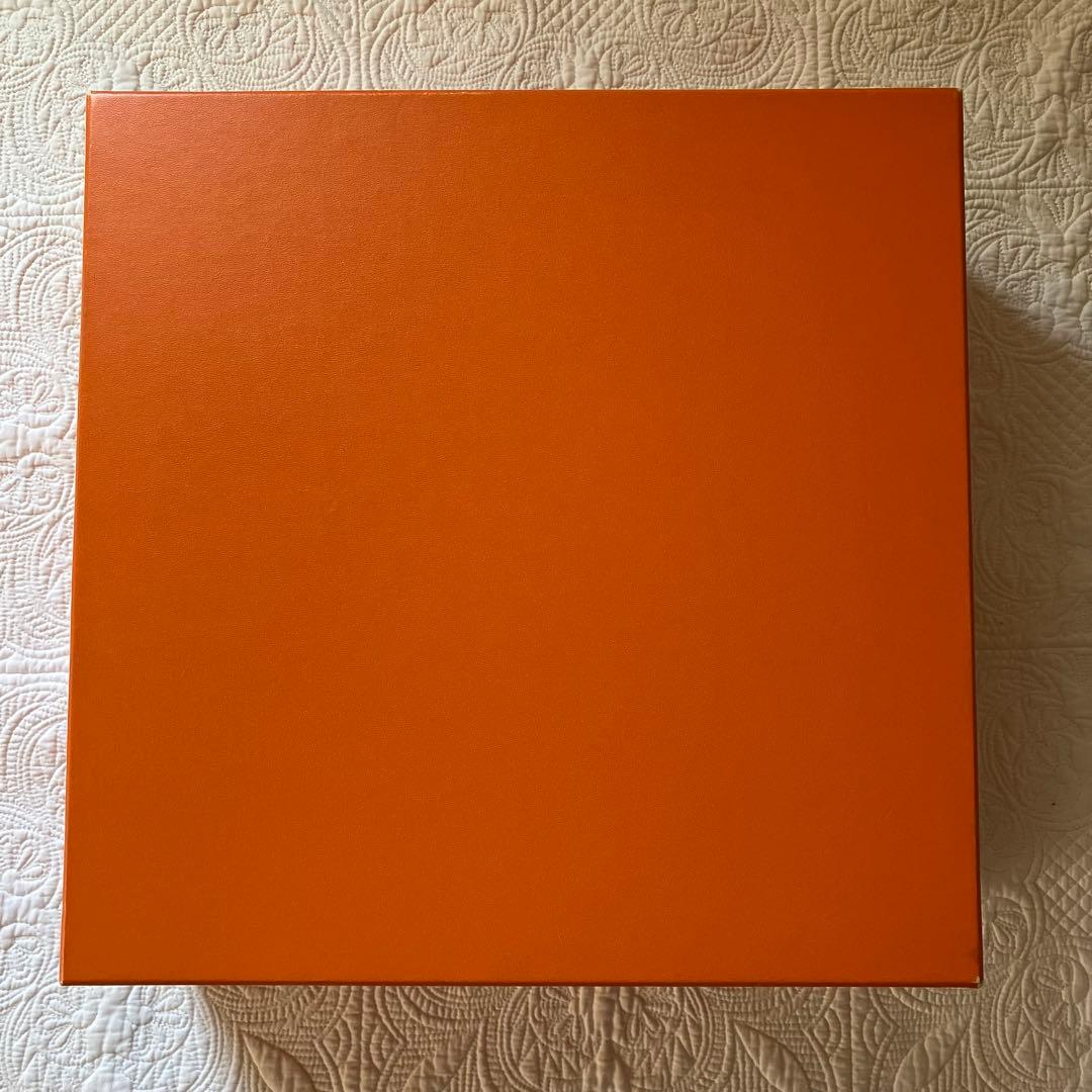 HERMES オレンジ box ケリー　バーキン　34.5✖️34.5✖️14