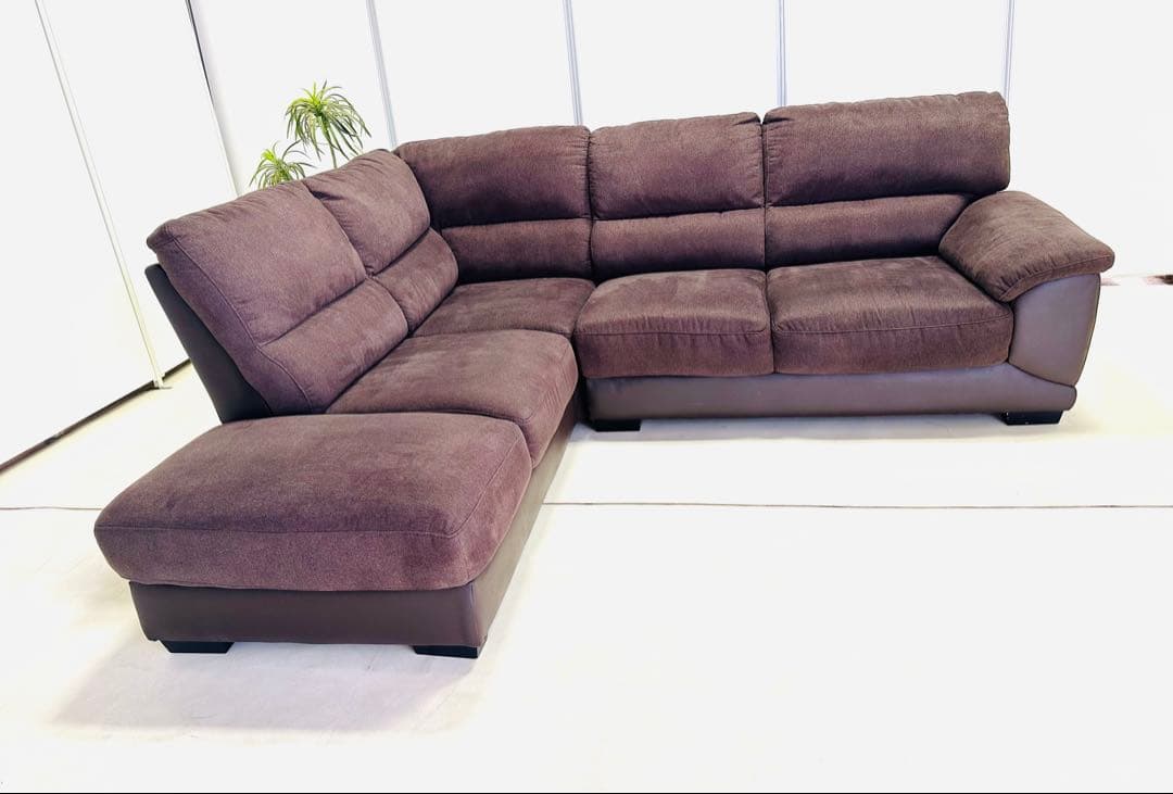 NITORI 布張りカウチソファ 幅240cm