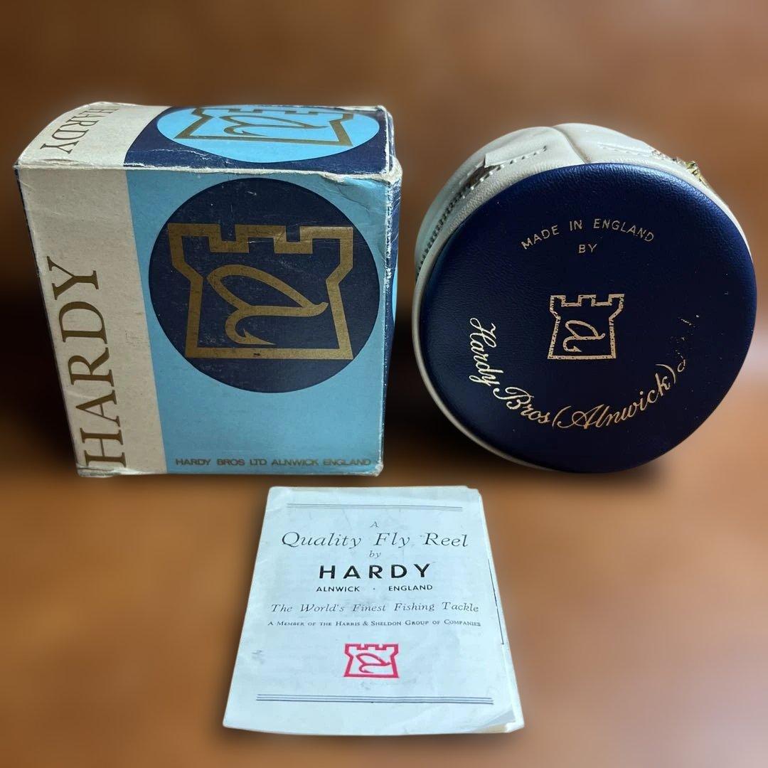 ハーディ　ライトウェイト　フライリール　箱　ケース　取説有り