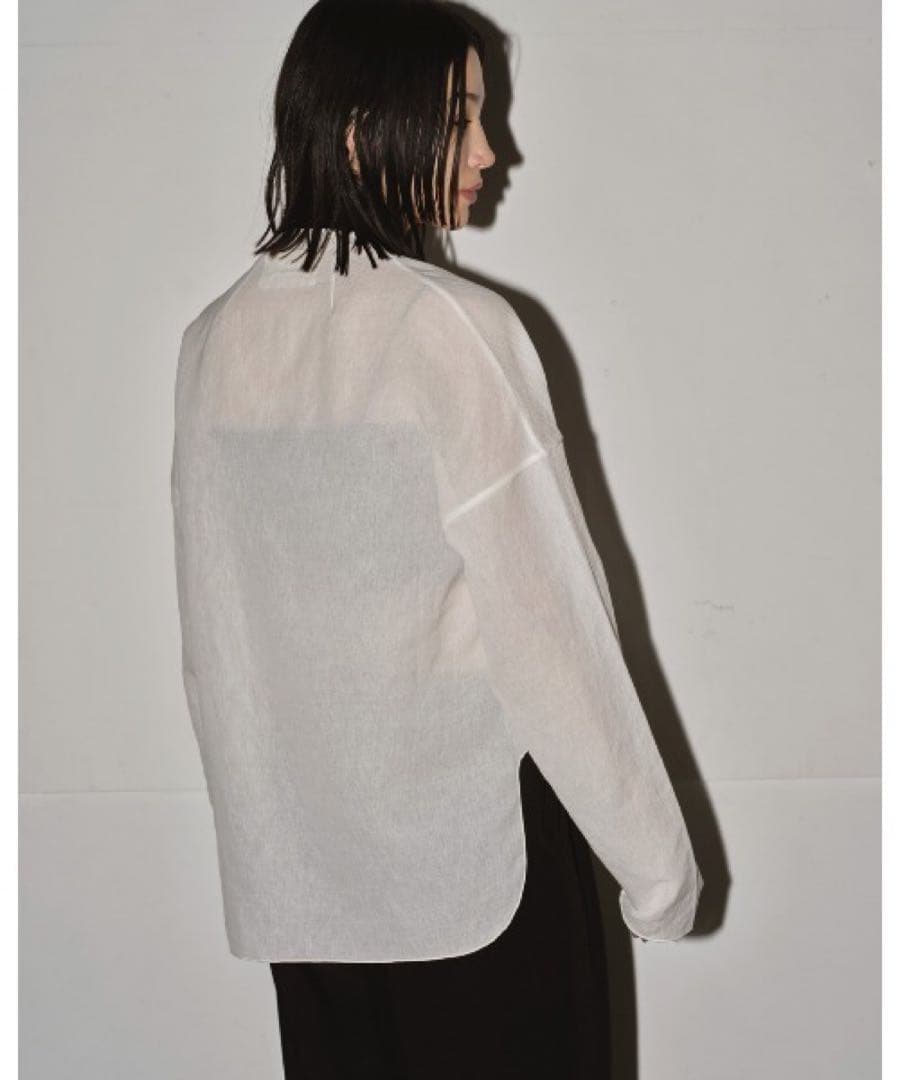 〔todayful〕スラブスリットシャツ