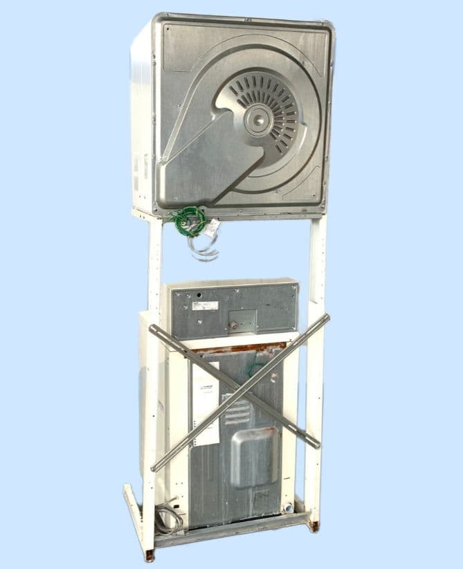 SANYO 業務用ボタン式全自動電気洗濯機 + 東芝 電気衣類乾燥機 100V