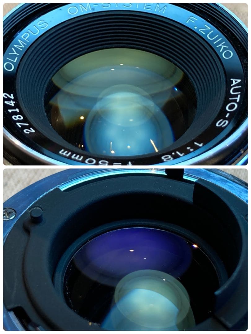 OM-1/zuiko 50mm f1.8★完動品・美品・初期保証！