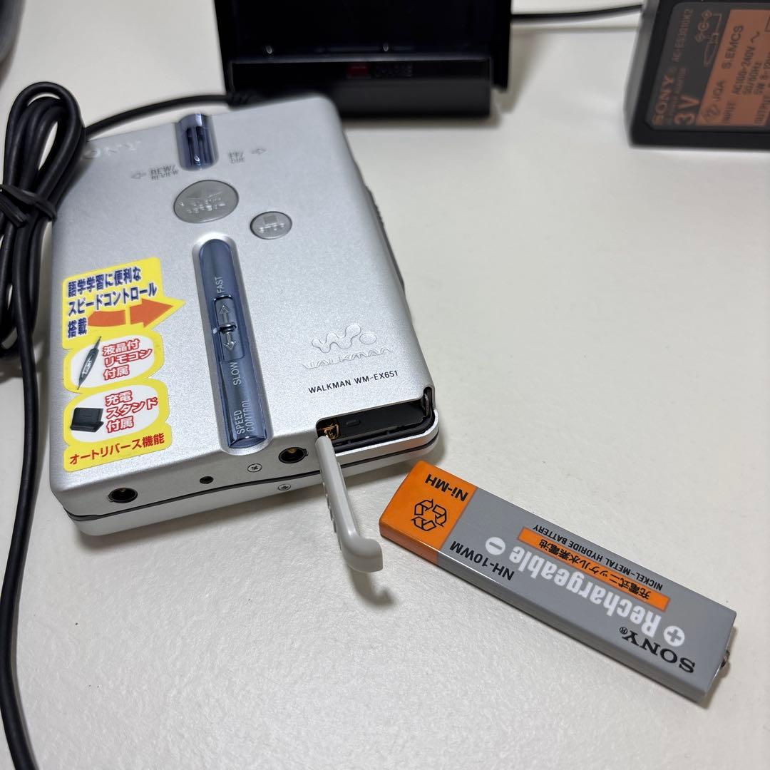 SONY WM-EX651カセットプレーヤー ジャンク