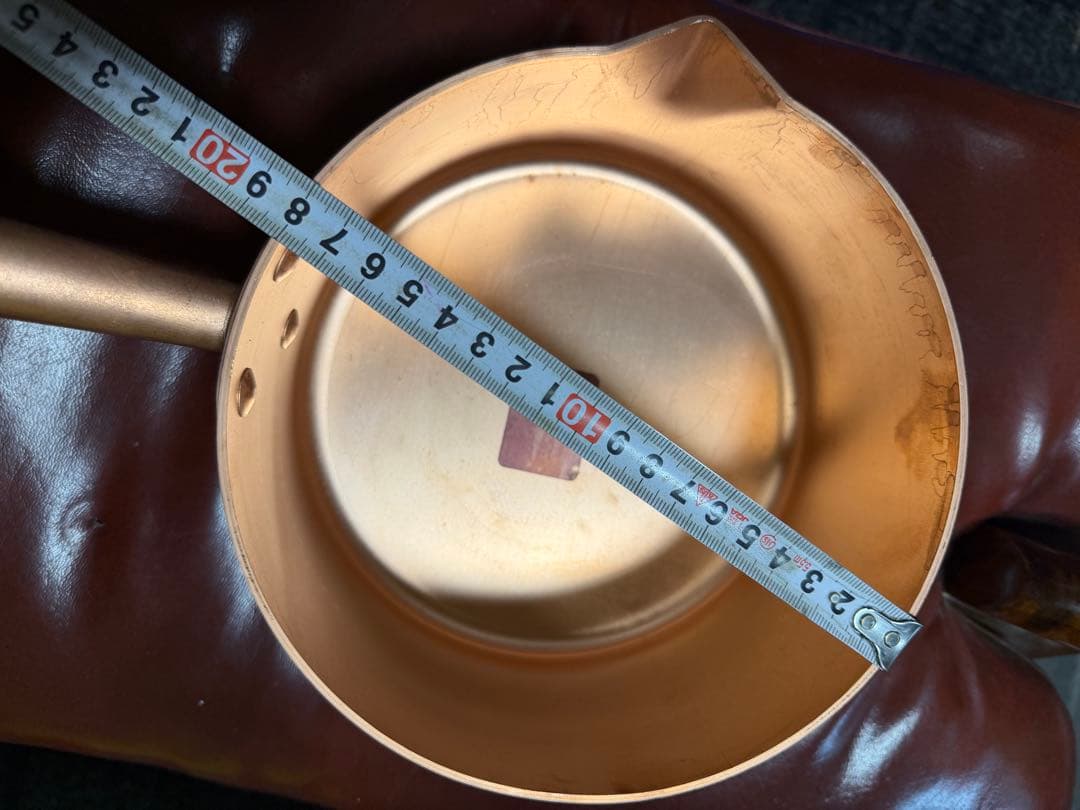 Mauviel（モヴィエル）銅製 ソースパン 片手鍋 フランス製