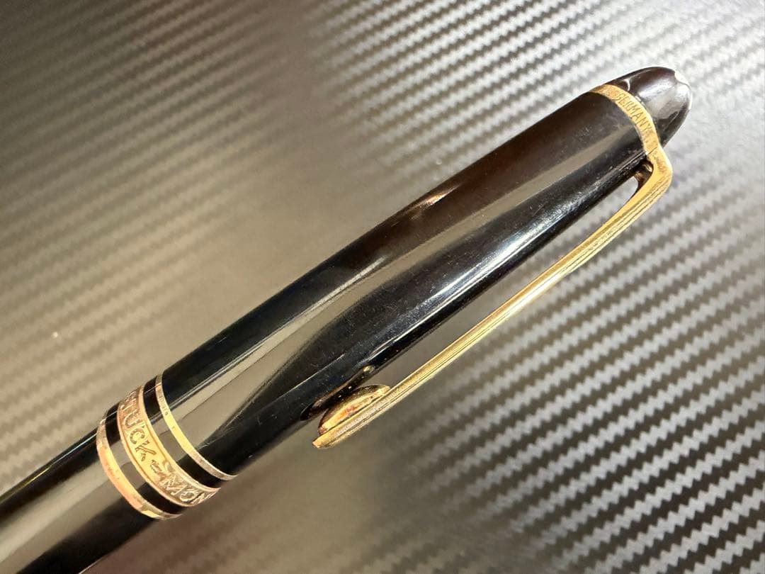 モンブラン マイスターシュテュック 144 ブラック 中白 F 細字 万年筆
