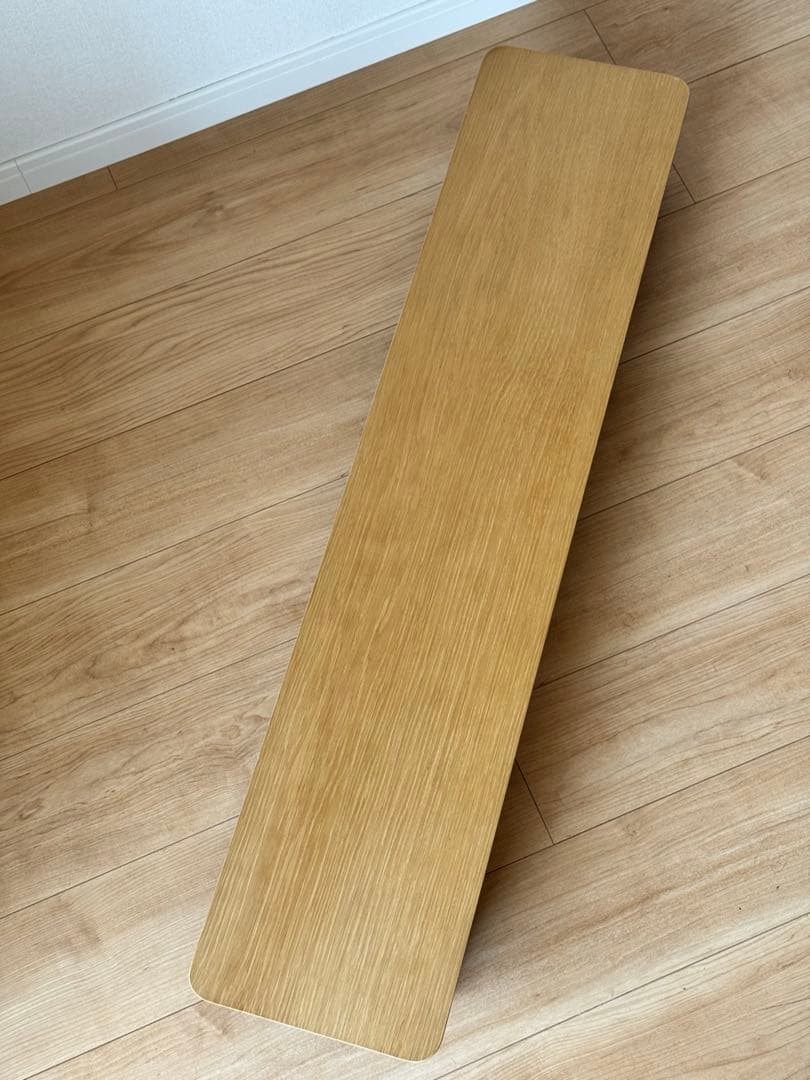 amesoba　 モニタースタンド　デスクシェルフ　ホワイトオーク/ブラック