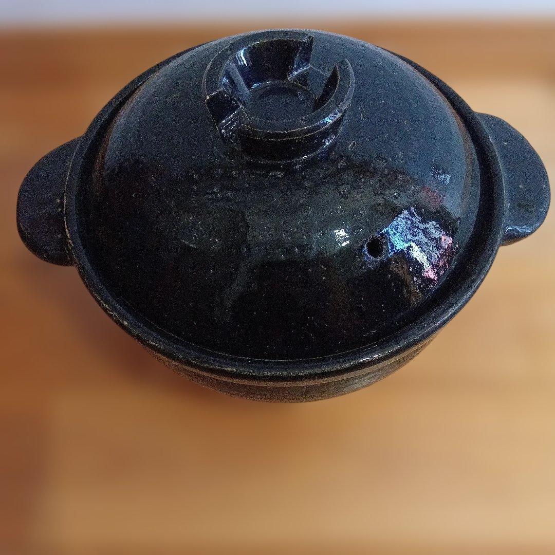 レトロ 長谷園 ２合 かまどさん 土鍋