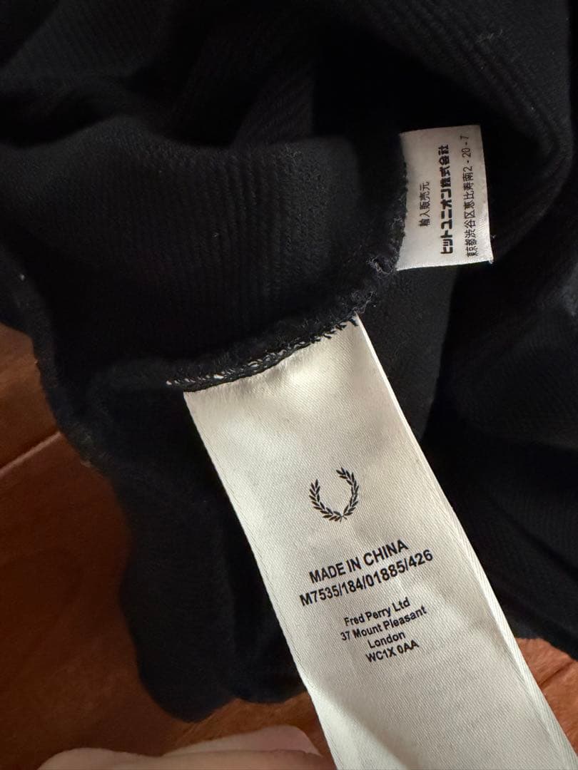 shimi 　FRED PERRY/ワンポイントロゴ刺繍