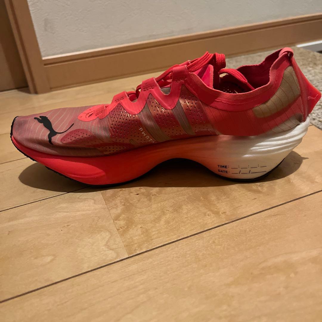 【美品】25cm プーマ ファストフォワード ニトロ エリート ステップ袋付き