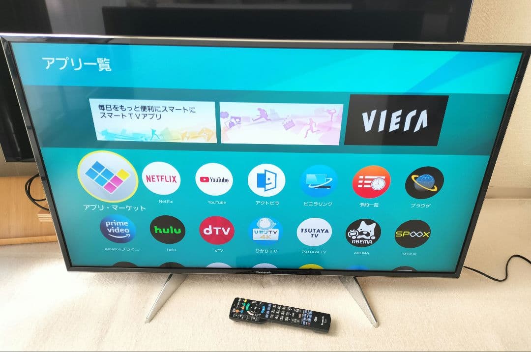 パナソニック 43V型 4K 液晶テレビ スマートビエラ TH-43EX750