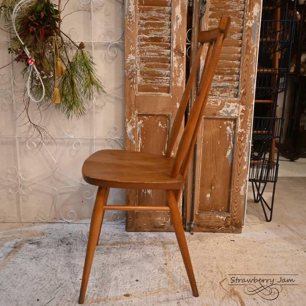 L3710-19-2 英国ヴィンテージ ERCOL ハイスティックチェア チェア