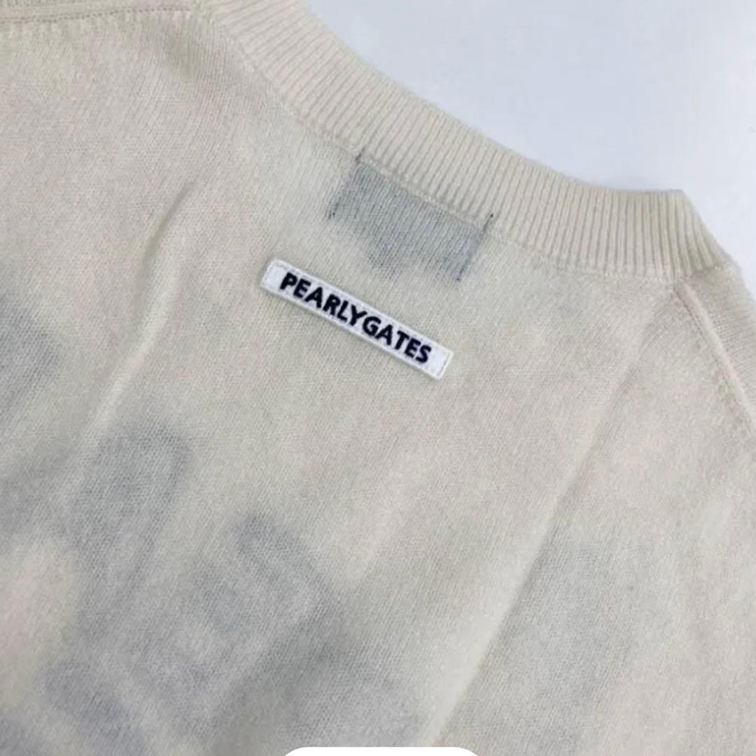 美品　パーリーゲイツ　カシミアセーター　0