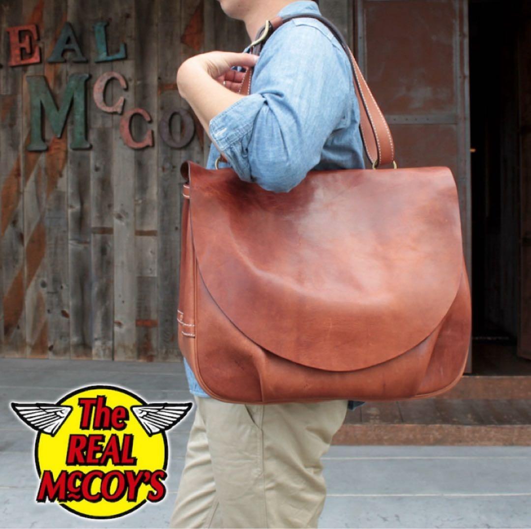 リアルマッコイズ FRONT-QUARTER ホースハイドMAIL BAG