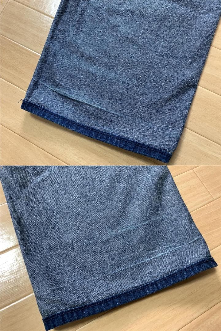 Lee 日本製☆ワイドオーバーオール☆レトロデニム☆メンズL・レディースLL