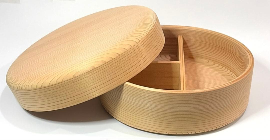 柴田慶信商店　曲げわっぱ　玉の湯弁当箱　未使用