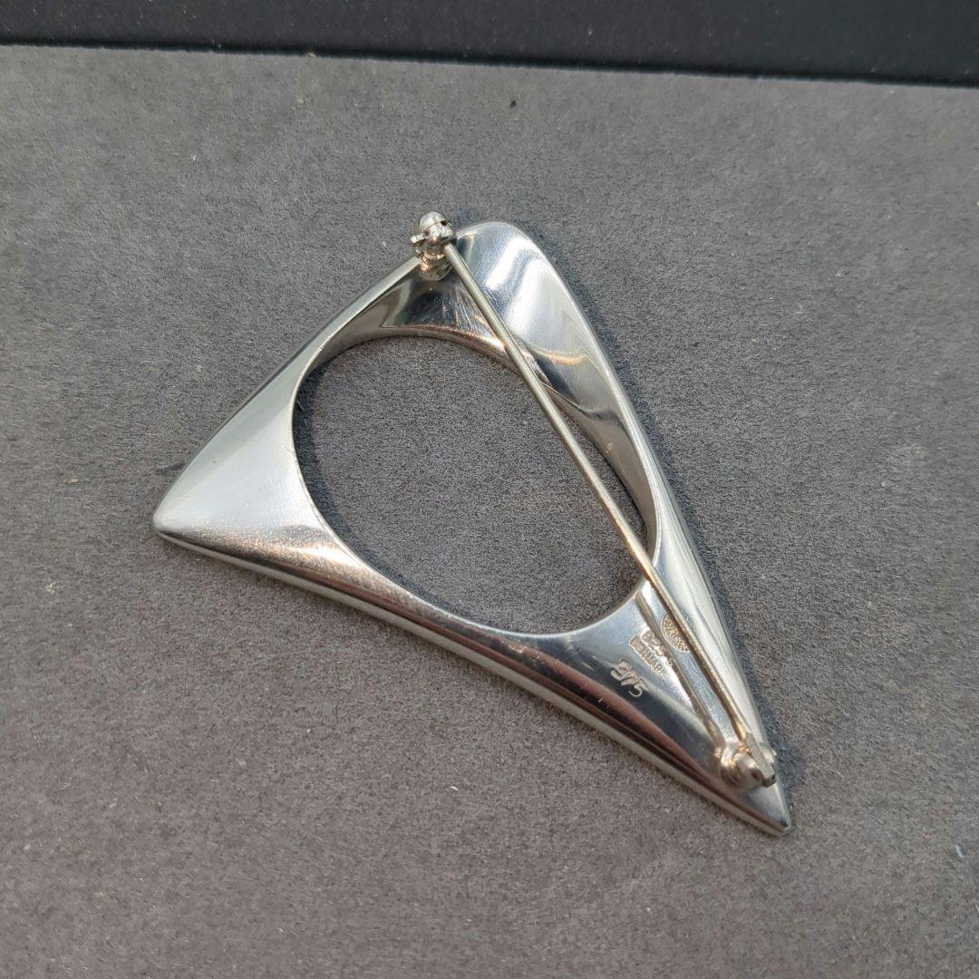 ★美品 ジョージジェンセン ブローチ トライアングル 925