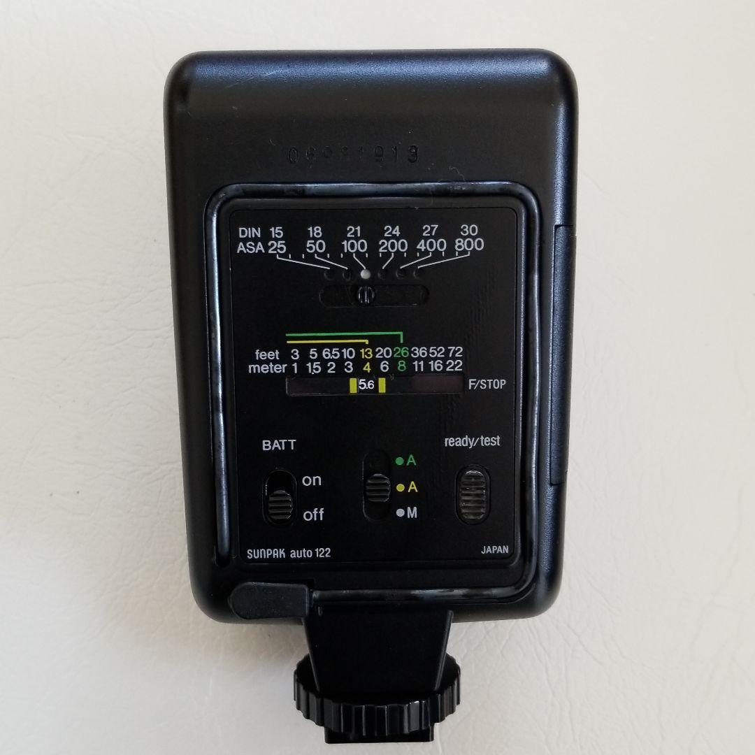 SUNPAK auto122 mx122 ストロボ　ジャンク品