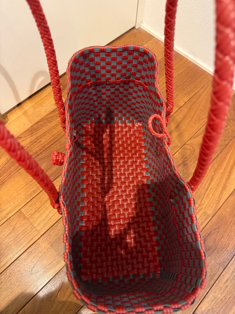 美品 メケアリサ MEKEARISA Boston コーヒーチェリー肩掛け可