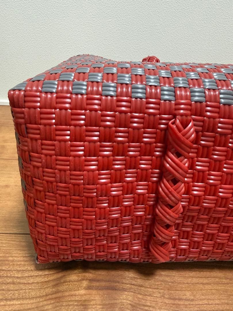 美品 メケアリサ MEKEARISA Boston コーヒーチェリー肩掛け可