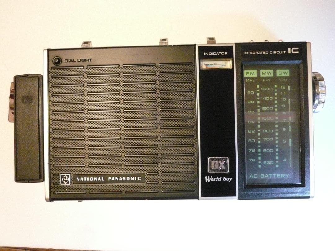 ❤️動作品【昭和レトロ】 National World boy RF-858D
