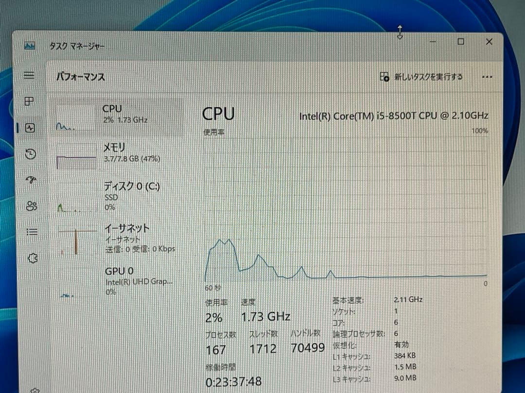 Windows11Pro 富士通製デスクトップPC3