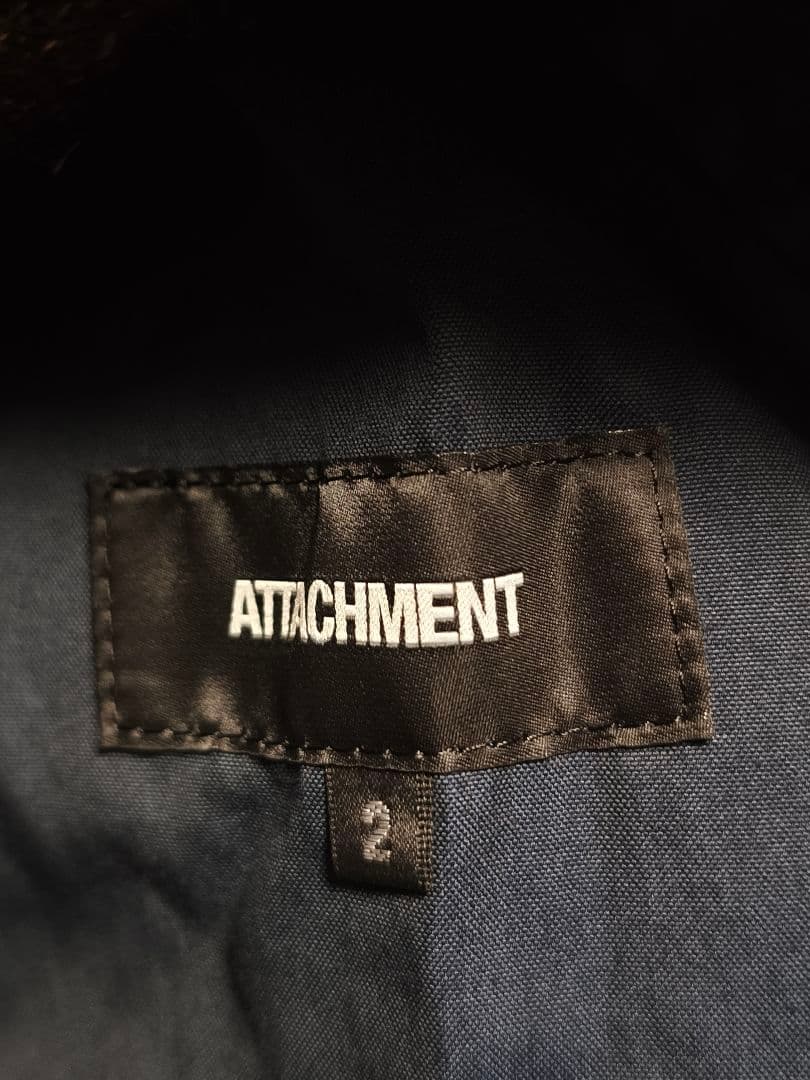 ATTACHMENT M-51　コットンオックスモッズコート　ネイビー　サイズ2