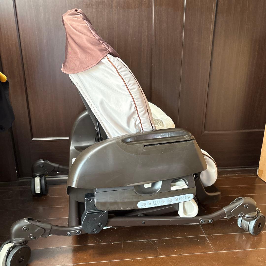 【combi】ネムリラAT 電動ハイローチェア オートスウィング　説明書付き