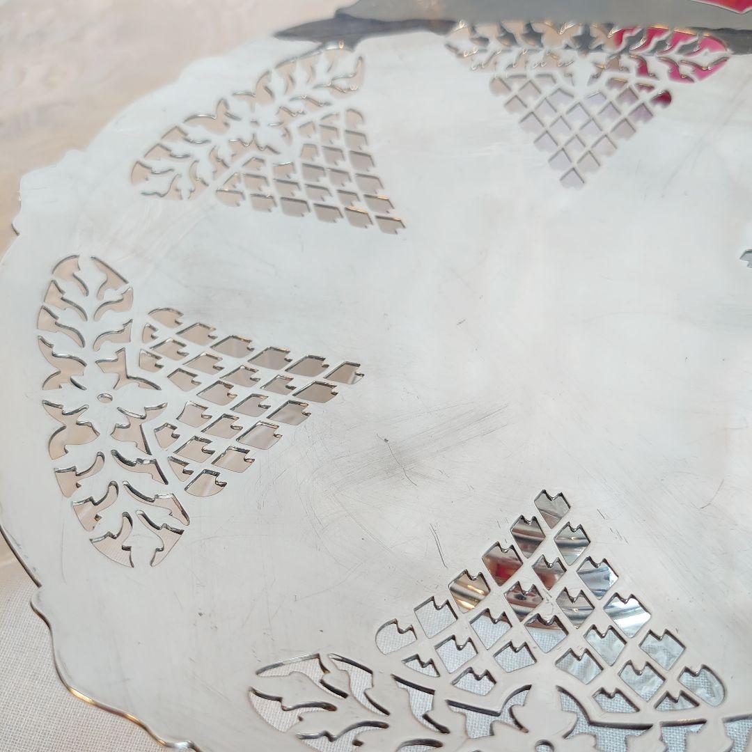 マッピン&ウエッブ　mappin&webb ケーキスタンド　シルバーコンポート