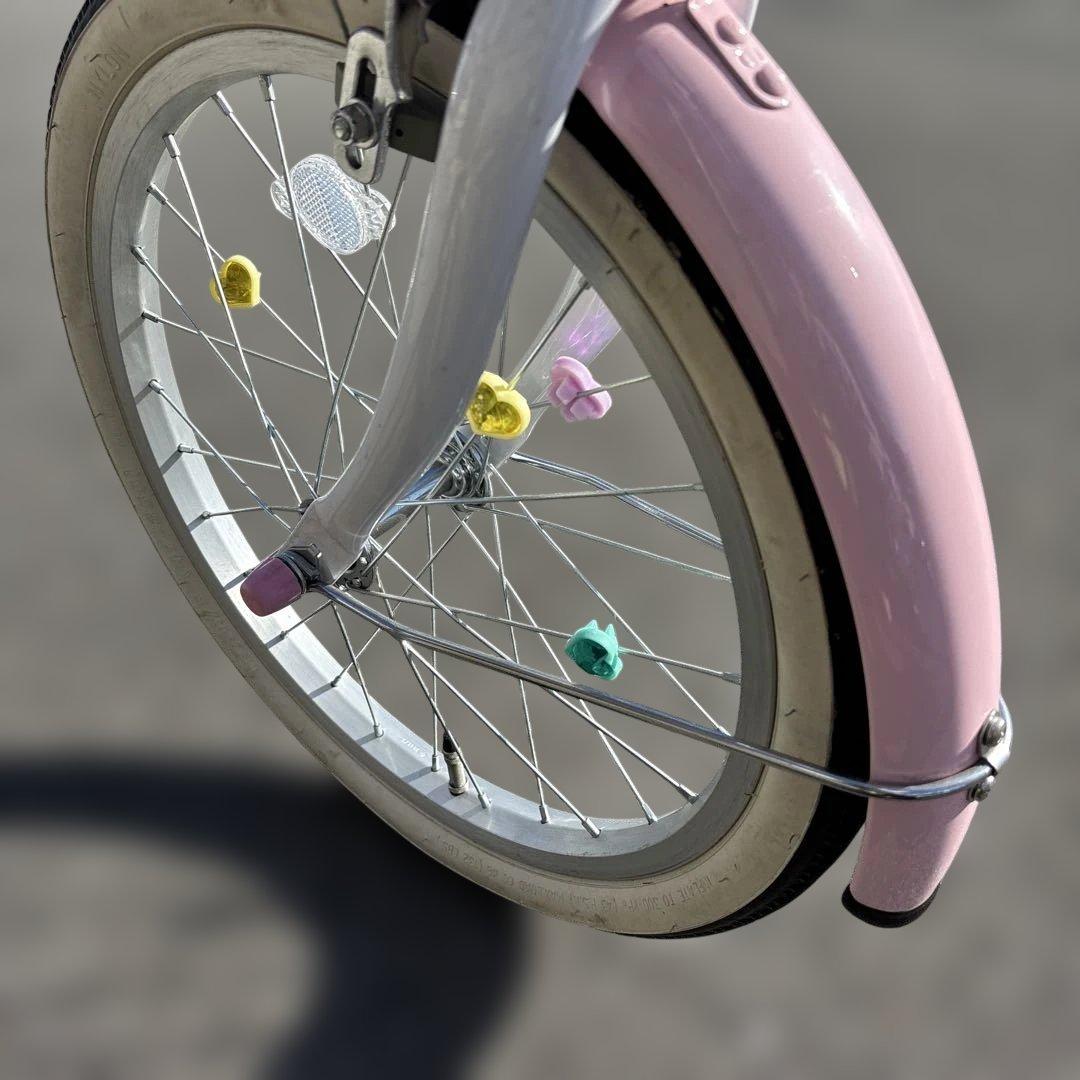 子供用自転車 paprika ピンク/ホワイト 18インチ