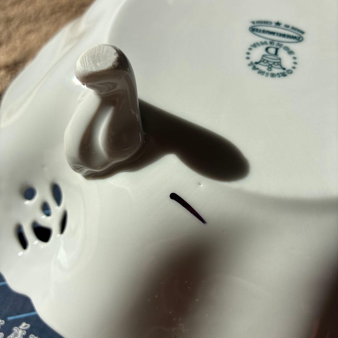 チェコ製　ボーンチャイナ 皿